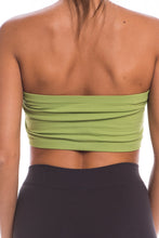 Load image into Gallery viewer, Just That Easy Green Bandeau Top