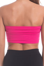 Load image into Gallery viewer, Just That Easy Fuchsia Pink Bandeau Top