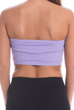 Load image into Gallery viewer, Just That Easy Lilac Purple Bandeau Top
