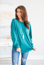 Load image into Gallery viewer, Easy Like Sunday Emerald Green Tunic