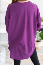 Load image into Gallery viewer, Easy Like Sunday Eggplant Purple Tunic