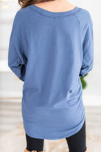 Load image into Gallery viewer, Easy Like Sunday Denim Blue Tunic