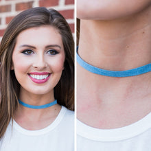 Load image into Gallery viewer, Feeling This Way Choker, Blue
