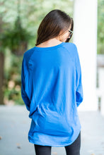 Load image into Gallery viewer, Easy Like Sunday Cobalt Blue Tunic