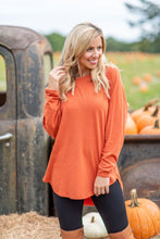 Load image into Gallery viewer, Easy Like Sunday Rust Orange Tunic