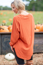 Load image into Gallery viewer, Easy Like Sunday Rust Orange Tunic