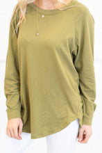 Load image into Gallery viewer, Easy Like Sunday Olive Green Tunic