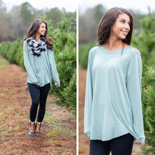 Load image into Gallery viewer, Easy Like Sunday Mineral Mint Green Tunic