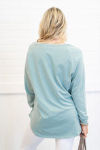 Load image into Gallery viewer, Easy Like Sunday Mineral Mint Green Tunic