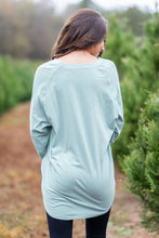 Load image into Gallery viewer, Easy Like Sunday Mineral Mint Green Tunic