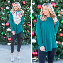 Load image into Gallery viewer, Easy Like Sunday Emerald Green Tunic