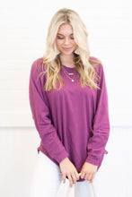 Load image into Gallery viewer, Easy Like Sunday Grape Purple Tunic