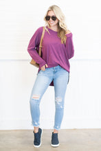 Load image into Gallery viewer, Easy Like Sunday Grape Purple Tunic