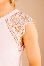 Load image into Gallery viewer, Ode to Beauty Blush Pink Lace Dress
