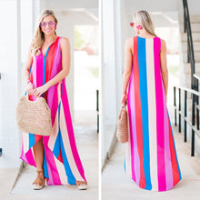 Load image into Gallery viewer, Buddy Love: Sunny Days Campbell Carousel Striped Dress