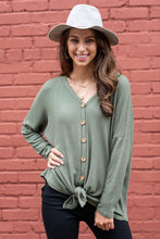 Load image into Gallery viewer, Find Your Place Olive Green Top