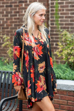 Load image into Gallery viewer, Found Your Calling Black Floral Dress