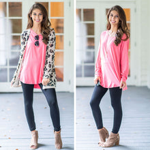 Load image into Gallery viewer, Easy Like Sunday Grapefruit Pink Tunic