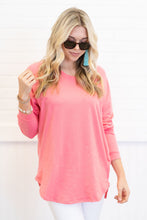 Load image into Gallery viewer, Easy Like Sunday Grapefruit Pink Tunic