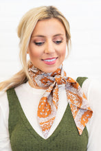 Load image into Gallery viewer, Never Looked Better Camel Paisley Scarf