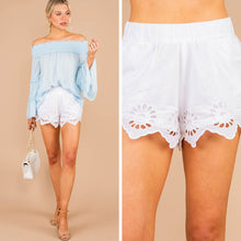 Load image into Gallery viewer, Mud Pie: Etta White Eyelet Shorts