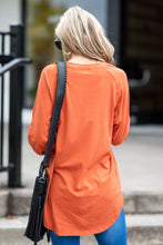 Load image into Gallery viewer, Pumpkin Patch Rust Orange Graphic Tunic