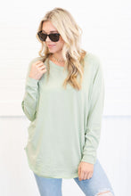 Load image into Gallery viewer, Easy Like Sunday Dusty Mint Green Tunic