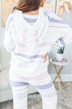Load image into Gallery viewer, Wonderful Winter PJ Pants, White-Periwinkle