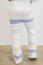 Load image into Gallery viewer, Wonderful Winter PJ Pants, White-Periwinkle