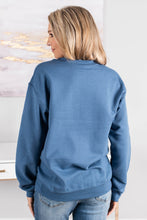 Load image into Gallery viewer, Christmas Magic Indigo Blue Graphic Sweatshirt