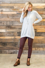 Load image into Gallery viewer, Reason For Happiness Heather Gray Tunic
