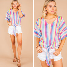 Load image into Gallery viewer, Remind Me Of You Top, Pink-Multi