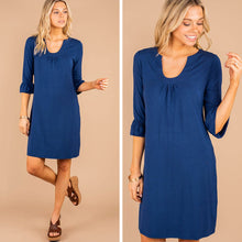 Load image into Gallery viewer, All For Classics Dress, Navy