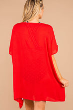 Load image into Gallery viewer, Buddy Love: Beachy Babe Tomato Red Shira Dress