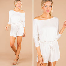 Load image into Gallery viewer, The Poolside Ivory Romper