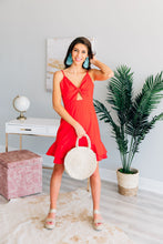 Load image into Gallery viewer, Gotta Keep Moving Dress, Red
