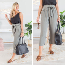 Load image into Gallery viewer, Off To Anywhere Culotte Pants, Olive