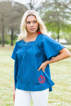 Load image into Gallery viewer, Always Choose Me Top, Denim Blue