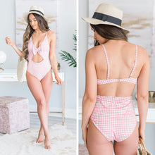 Load image into Gallery viewer, Cruise On By One Piece Swimsuit, Pink