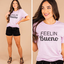 Load image into Gallery viewer, Feelin Bueno Prism Lilac Purple Graphic Tee