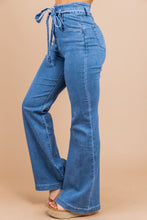 Load image into Gallery viewer, Overwhelming Love Light Indigo Blue Flare Jeans