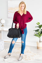 Load image into Gallery viewer, Find Your Place Wine Red Top