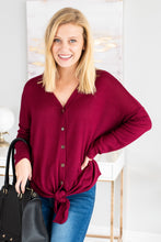 Load image into Gallery viewer, Find Your Place Wine Red Top