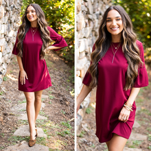 Load image into Gallery viewer, Beauty Personified Ruby Red Dress