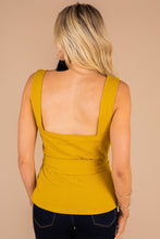 Load image into Gallery viewer, Easy Come Easy Go Tank, Golden Mustard