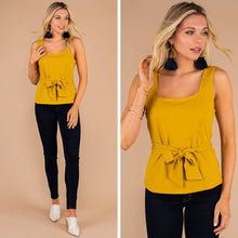 Load image into Gallery viewer, Easy Come Easy Go Tank, Golden Mustard