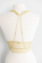 Load image into Gallery viewer, Perfect Opportunities Light Olive Lace Bralette