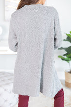 Load image into Gallery viewer, Tell Somebody Gray Popcorn Cardigan