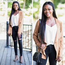 Load image into Gallery viewer, Take It To Heart Camel Brown Jacket