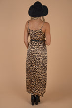 Load image into Gallery viewer, Make You Smile Brown Leopard Maxi Dress